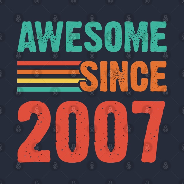 Vintage Awesome Since 2007 by Emma