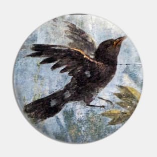 Livia's Black bird Pin