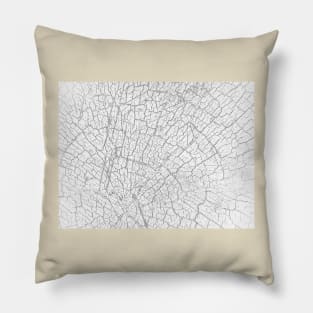 White Wood Texture Pillow