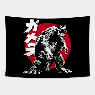 GAMERA '95 - Big sun (4 black tees) Tapestry