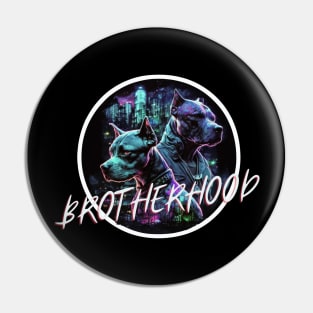 Brotherhood Pitbulls Pin