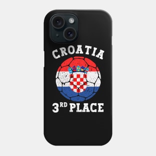 Croatia Football 3rd Place Phone Case