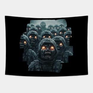 zombie army Tapestry