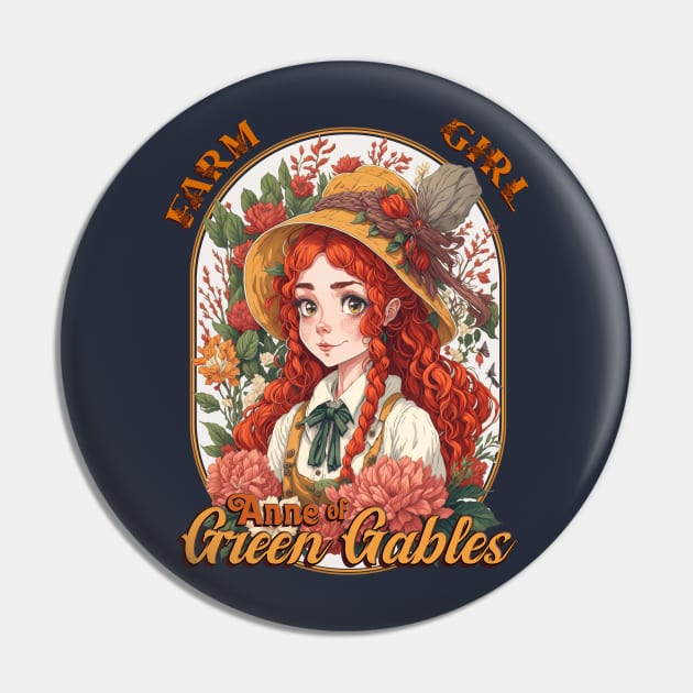 Anne of Green Gables Pin by Pictozoic