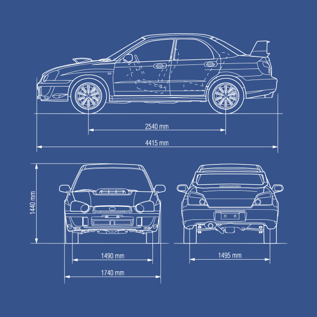 SUBIEBLUEPRINT by HSDESIGNS