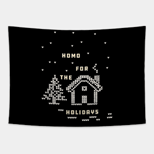 Homo For The Holidays: Neutral Nellie Tapestry