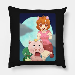 Prince Pig and Friends - Scary Night Pillow