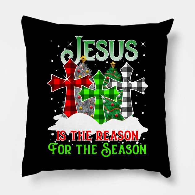 Jesus Is the Reason for the Season Holiday Christmas Pyjama Pillow by teespringplus