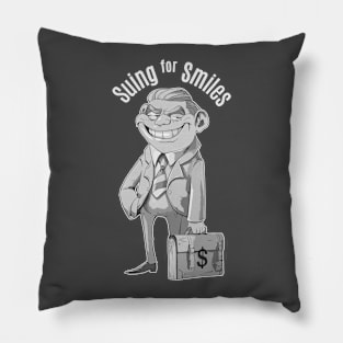 Suing for Smiles Pillow