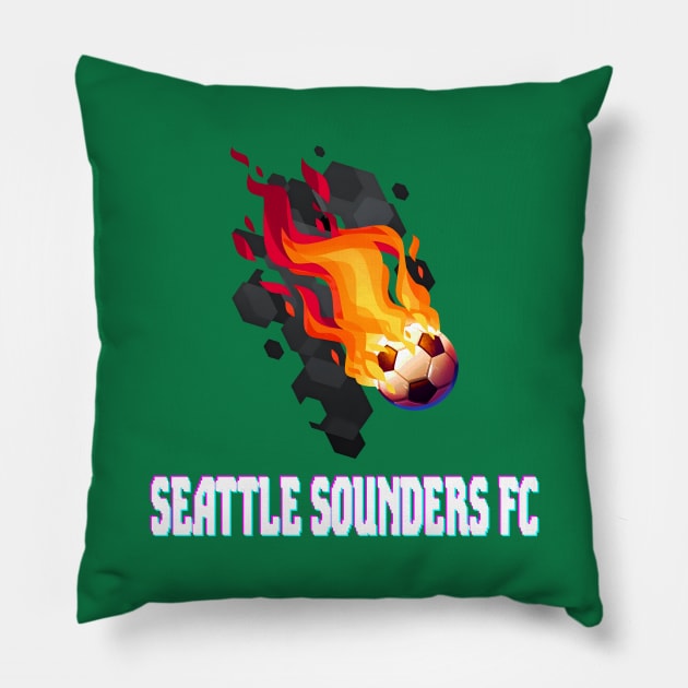 SeattleSSoccer Pillow by Don Ga Bang