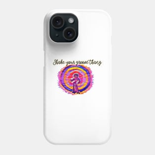Shake your groove thing on the disco soul train Phone Case