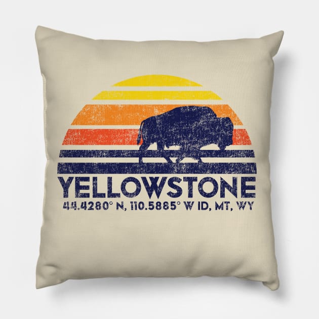 Yellowstone Pillow by Friend Gate