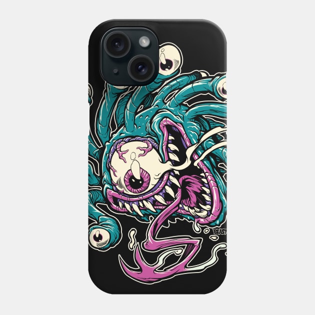 BEHOLD, THE BEHOLDER Phone Case by beastpop