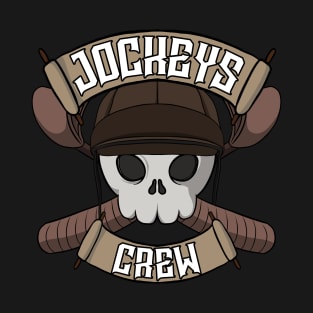 Jockeys crew Jolly Roger pirate flag T-Shirt