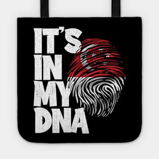 IT'S IN MY DNA Singapore Flag Men Women Kids Tote