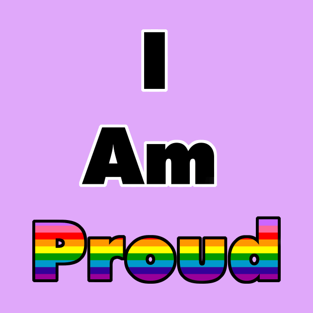 I am Proud (Gilbert Baker Flag) by Zorveechu