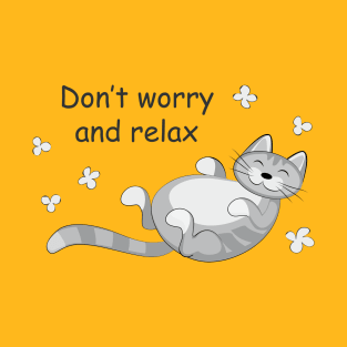 don't worry with happy cat T-Shirt
