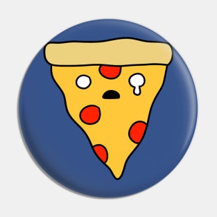 Crying Pizza Slice Pin