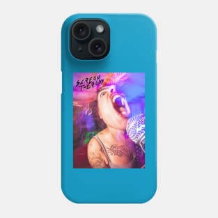 Croadcore Scream Therapy logo Cristy R. Road Phone Case