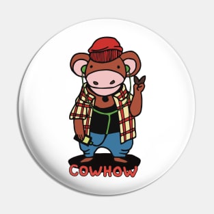 cool cow , cowhow Pin