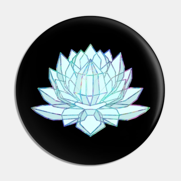 Flower Crystal Pin by Braeprint