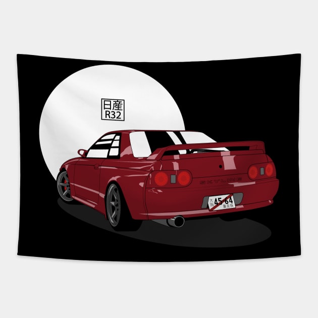 Nissan Skyline R32 GT-R Tapestry by Cero