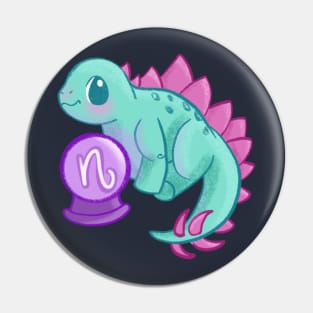 Capricorn Stegosaurus Pin