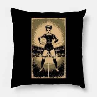 Womens Soccer Pillow