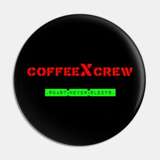 coffeeXcrew Pin