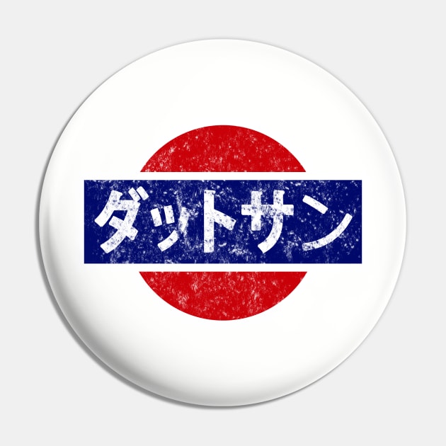 Datsun Retro Japanese Pin by ianscott76