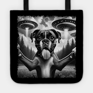 Boxer Affection Trendy Tees Expressing Love for Boxer Dog UFO Tote