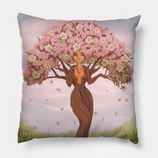 Cherry Blossom Bombshell Pillow