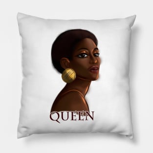 Afro Queen Afrocentric Black Pride Beauty Pillow