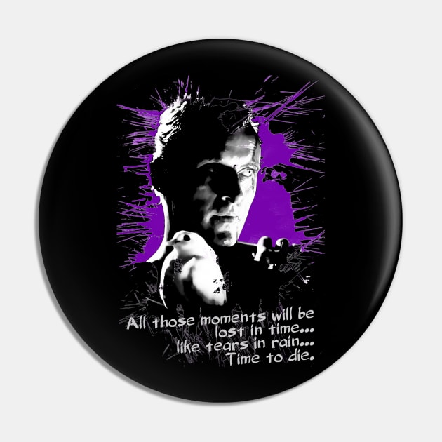 Rutger Hauer Blade Runner Pin by HellwoodOutfitters