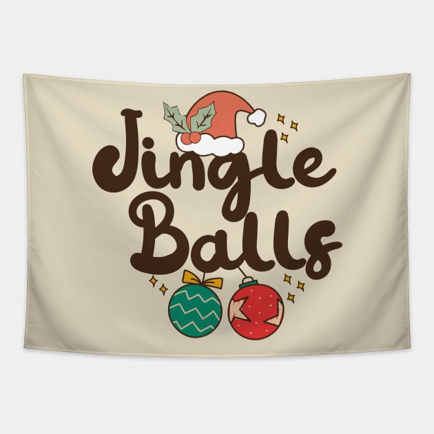 Jingle Balls Tapestry by LMW Art