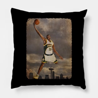 Seattle Sonics KD Was Different Vintage Pillow