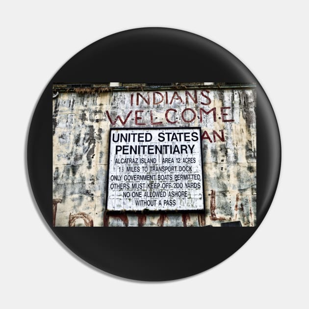 Alcatraz - Prison - Penitentiary Pin by JimDeFazioPhotography