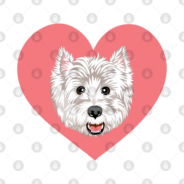 My Westie Valentine by MichellePhong