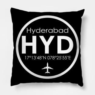 HYD, Hyderabad Rajiv Gandhi International Airport Pillow