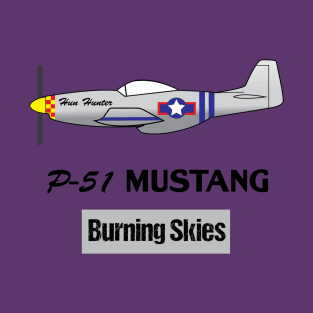 P-51 Mustang WW2 Fighter Plane T-Shirt