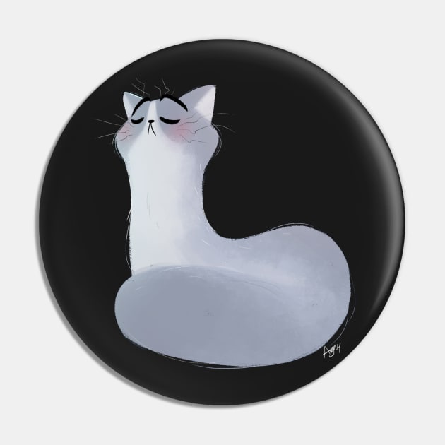 Snob cat Pin by AgnyInnocente