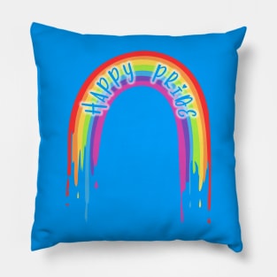 Happy Pride Rainbow Glow Pillow