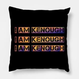 I am Kenough t-shirt Pillow