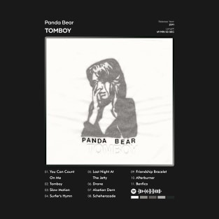 Panda Bear - Tomboy Tracklist Album T-Shirt