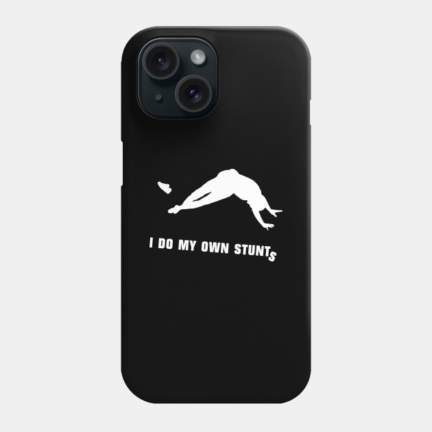 I Do My Own Stunts Running Funny Runner Phone Case by teebest