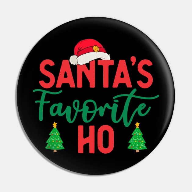 Santa's Favorite Ho Pin by WiZ Collections