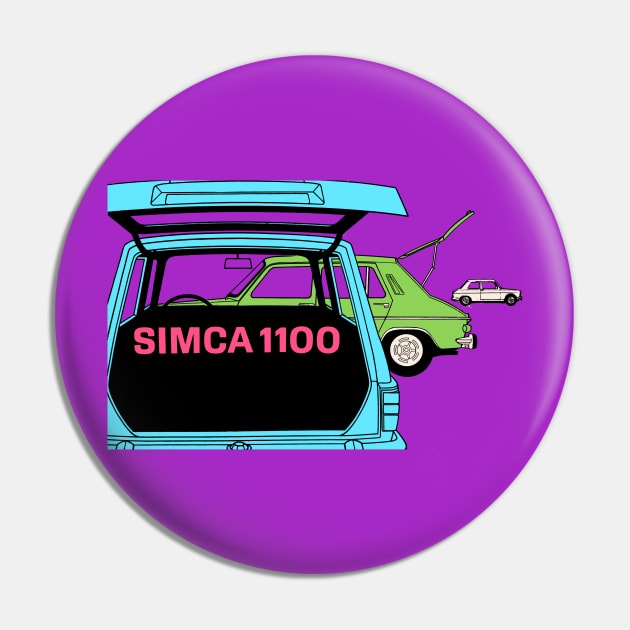 SIMCA 1100 - brochure Pin by Throwback Motors