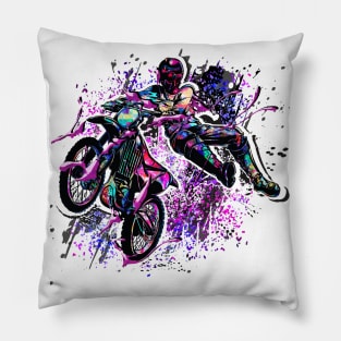 Motocross - MX - Moto cross Pillow