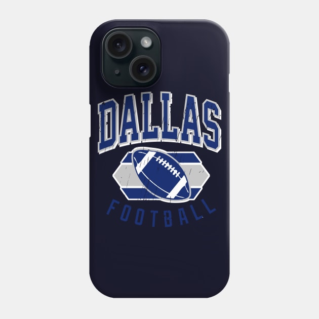 Vintage Dallas Football Phone Case by funandgames