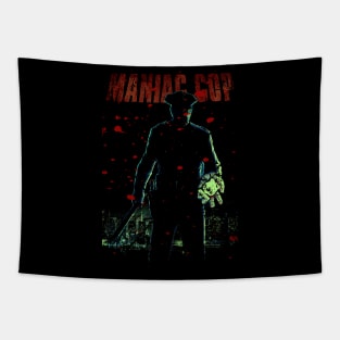 Law Enforcement Gone Wrong Maniac Cop Genre Shirt Tapestry